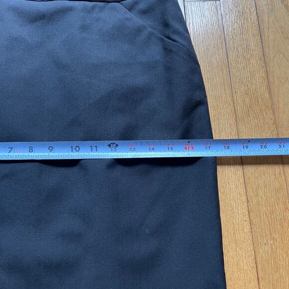 J.Crew Size 4 Black Suiting Lightweight Wool Tailored Sleeveless Sheath Career - Picture 9 of 16